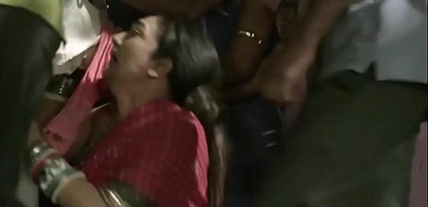  Ramya sri boobs popout from telugu movie o malli